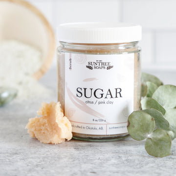 Citrus & Pink Clay Sugar Scrub