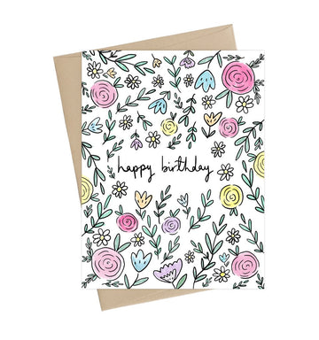 Summer Flowers Card