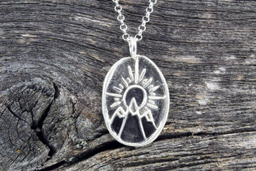 Long Sun-Moon Necklace