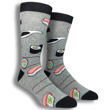 Men's Sushi Fashion Crew Socks