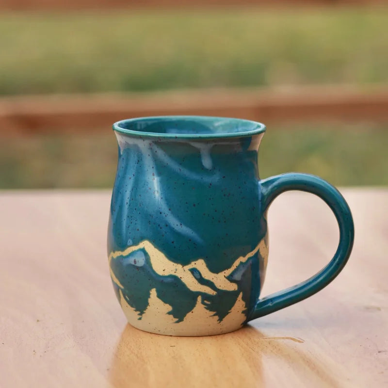 Mountain Mug Teal