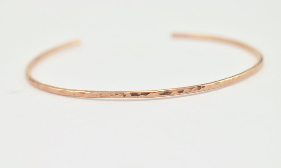 Tiny Cuff Bracelet - Rose Gold