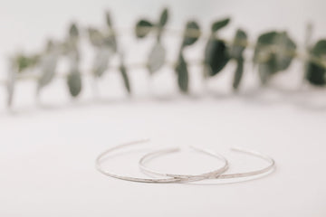 Tiny Cuff Bracelet - Sterling Silver