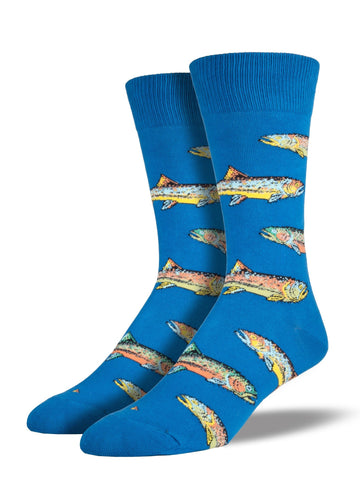Men's Trout Crew Socks