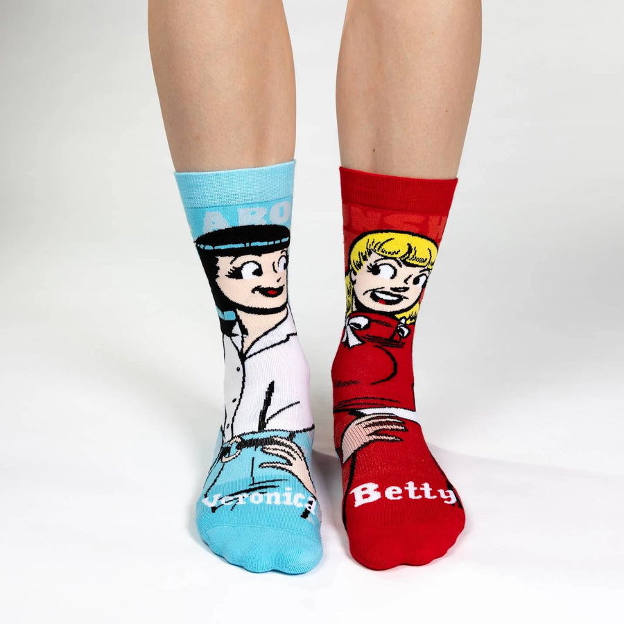 Women's Betty & Veronica Active Fit Crew Socks