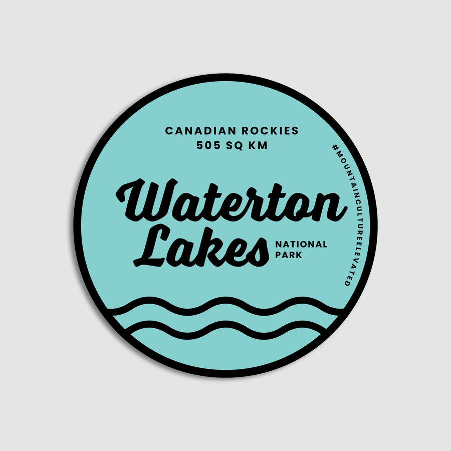 Waterton Lakes Park Sticker
