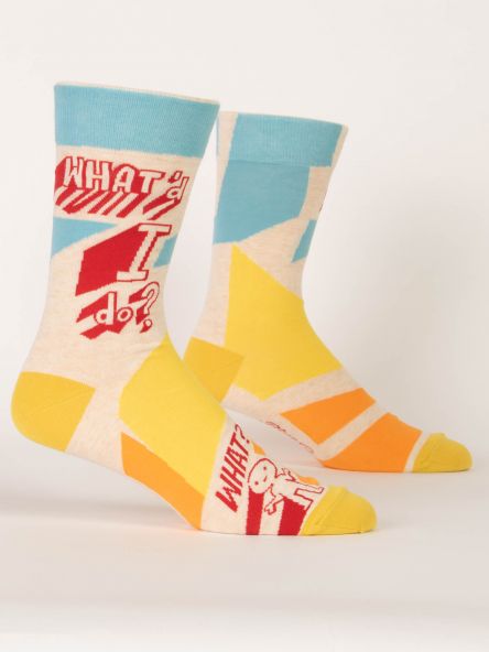 Men's What'd I'd Do Crew Socks