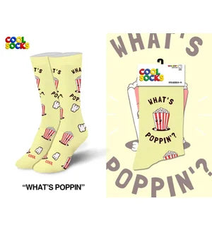 Women's What's Poppin Crew Socks