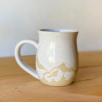 Mountain Mug White