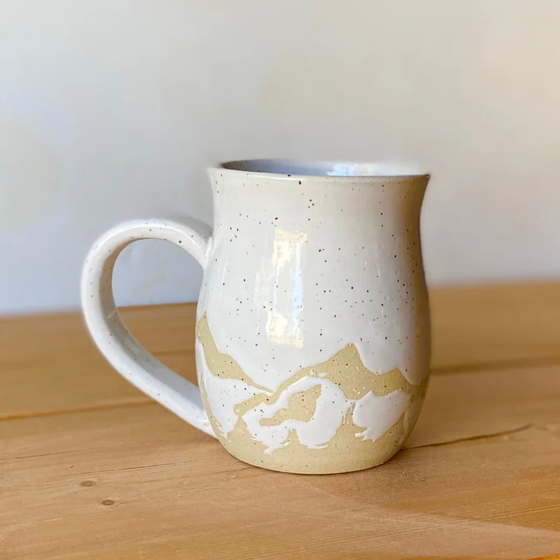 Mountain Mug White