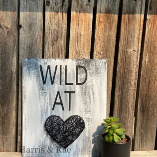 Wild at Heart String Art