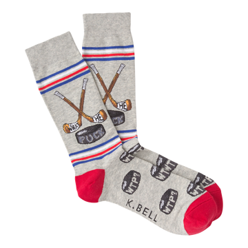 Men's What the Puck Fashion Crew Socks